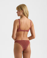 Seersucker Surf Bralette Bikini |