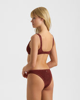 Bikini Bralette Surf in Seersucker |