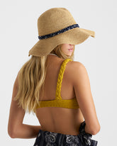 Seersucker V-Neck One Piece |