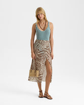 Seersucker Braided One Piece |