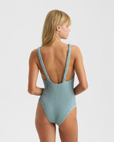 Seersucker Braided One Piece |