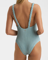 Seersucker Braided One Piece |