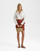 Printed Silk Lipso Skirt |