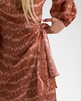 Printed Silk Galapagos Dress |