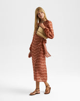 Printed Silk Galapagos Dress |