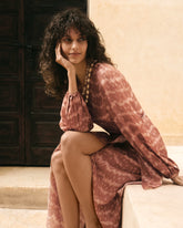 Printed Silk Galapagos Dress |