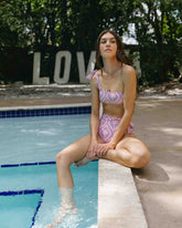 Tie-Up One Shoulder Bikini |