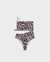 Cut-Out One-Shoulder One-Piece |