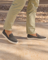 Slip-On in Pelle Scamosciata |