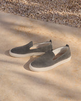 Slip-On in Pelle Scamosciata |