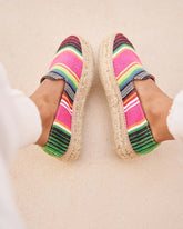 Mexican Blanket Double Sole Espadrilles |