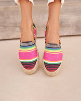 Mexican Blanket Double Sole Espadrilles |