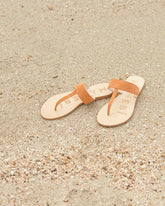Suede Leather Sandals - Women’s Sandals | 