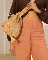 Raffia Beach Bucket |