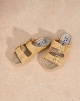 Raffia Nordic Sandals |