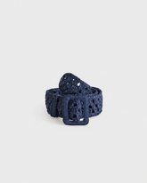 Weaving Raffia Belt |