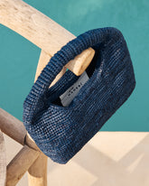 Raffia Halfmoon Bag |