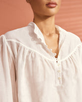 Cotton-Silk Voile Baja Shirt |
