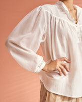 Cotton-Silk Voile Baja Shirt |