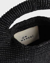 Halfmoon Bag in Raffia Naturale |