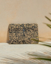 Raffia and Leather Clutch - Bags & Accessories | 