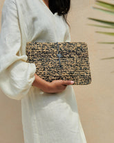Raffia Clutch |
