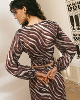 Printed Silk Cotton Voile Avila Top |