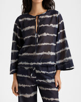 Printed Silk Cotton Voile Aventura Shirt |