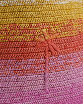 Borsa Zuma in Raffia Multicolor |