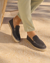 Suede Traveler Loafers Espadrilles |