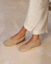 Ballerine in Pelle Scamosciata |