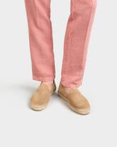 Espadrillas in Pelle Scamosciata |