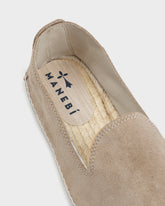 Espadrillas in Pelle Scamosciata |