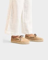Espadrillas Boat Shoes in Suede |