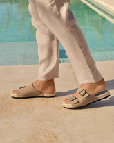 Suede Nordic Sandals |