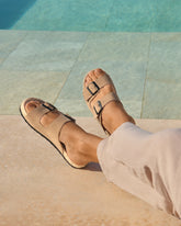 Suede Nordic Sandals |