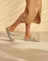 Suede Traveler Nordic Sandals | 