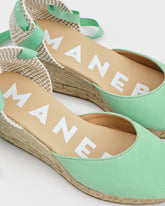 Suede Low Wedge Espadrilles |