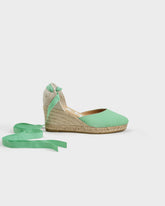 Suede Low Wedge Espadrilles |