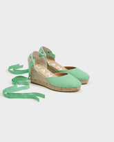 Suede Low Wedge Espadrilles |