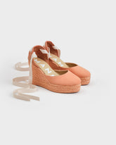 Suede Wedge Espadrilles |
