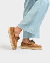 Espadrillas Boat Shoes in Suede |