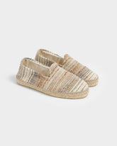 Espadrillas in Jacquard di Cotone, Lana e Lino |