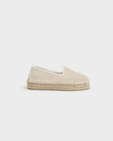 Cotton Net Double Sole Espadrilles |