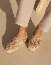 Raffia Pattern Espadrilles |