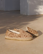 Raffia Pattern Espadrilles |