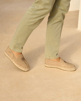 Suede Embroidered Espadrilles |