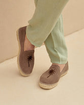 Suede With Embroidery<br />Espadrilles | 