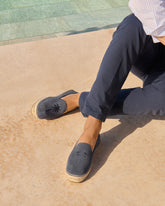 Suede Embroidered Espadrilles |