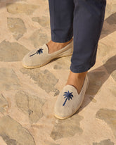 Organic Hemp With Embroidery Espadrilles - Men’s Shoes | 